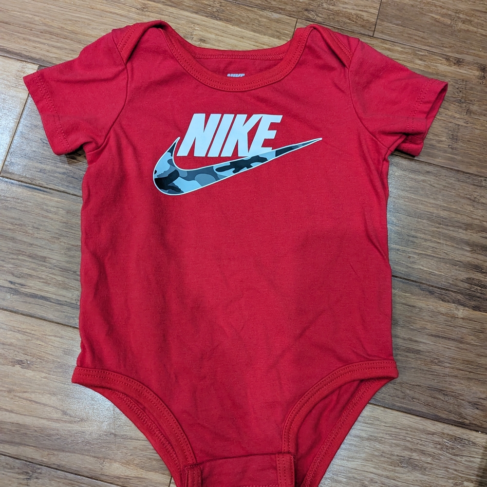 Nike Red Baby excellent condition, 9 months Onesie